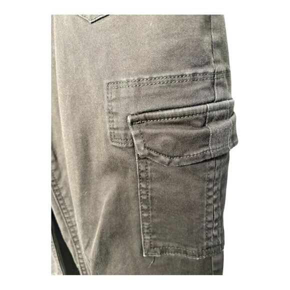 Express ankle skinny Stella cargo pants olive army green size 8 - Picture 3 of 6